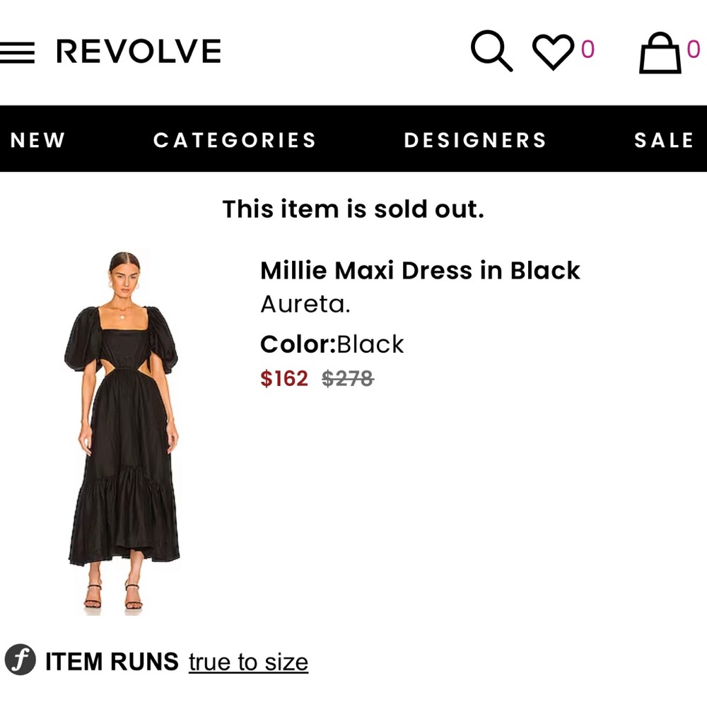 ISO Aureta “Millie Maxi Dress”